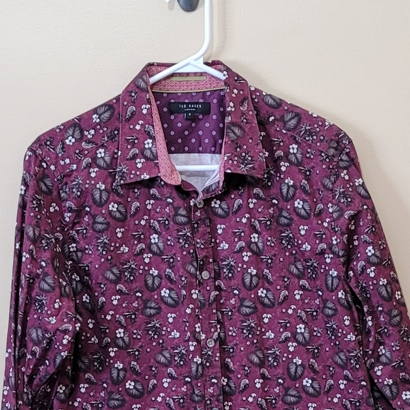 Ted Baker London Patterned Dress Shirt - Picture 8 of 8